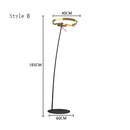 GobekUsa Circular Luminescence LED Floor Lamp for Living Room Bedroom Hotel Decor