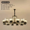 GobekUsa Crystal Dining Room Chandelier with Spotlights for Hotel Club Ballroom