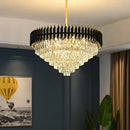 GobekUsa Crystal LED Pendant Chandelier: Modern Luxury Living Room Dining Lighting Fixture