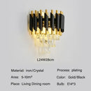 GobekUsa Crystal Pendant Chandelier - Modern Luxury LED Lighting for Living, Dining, Bedroom