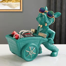 GobekUsa Dog Statue Resin Art Sculpture Figurine Home Study Decoration Ornament