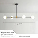 GobekUsa Glass Ball Pendant Chandelier for Modern Home Decor and Lighting