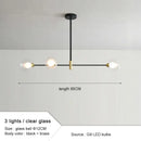 GobekUsa Glass Ball Pendant Chandelier for Modern Home Decor and Lighting