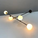 GobekUsa Glass Ball Pendant Chandelier for Modern Home Decor and Lighting