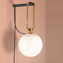 GobekUsa Glass Ball Pendant Lights - Nordic Style Three-Head Magic Bean Lamps