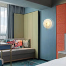 GobekUsa Glass Stripe Gold Wall Lamp for Modern Nordic Bedroom and Bathroom Decoration