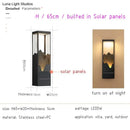 GobekUsa Waterproof Solar LED Outdoor Light - Garden Decoration Lamps for Balcony, Courtyard, Street, and Wall Lighting