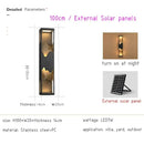 GobekUsa Waterproof Solar LED Outdoor Light - Garden Decoration Lamps for Balcony, Courtyard, Street, and Wall Lighting
