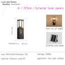 GobekUsa Waterproof Solar LED Outdoor Light - Garden Decoration Lamps for Balcony, Courtyard, Street, and Wall Lighting