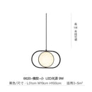 GobekUsa Gold Trumpet Pendant Light - Modern LED Nordic Hanging Lamp for Home Decor