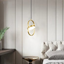 GobekUsa Gold Trumpet Pendant Light - Modern LED Nordic Hanging Lamp for Home Decor