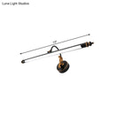 GobekUsa Modern Black Tubular Vanity Lighting - 19"/25" W LED Metal Wall Sconce Light for Bathroom in Warm/White Light
