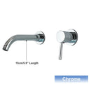 GobekUsa Gold Wall Mounted Basin Faucet with 360° Rotation - Dual Hole Mixer Tap