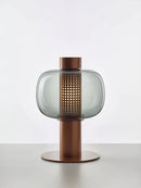 GobekUsa Glass Table Light: Modern Light Luxury Bedside Lamp