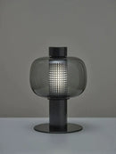 GobekUsa Glass Table Light: Modern Light Luxury Bedside Lamp