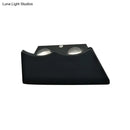 GobekUsa Modern Black Trapezoid LED Wall Sconce Light for Bedroom with Warm/White Lighting