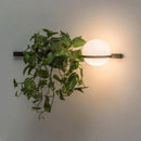 GobekUsa Art Deco White Acrylic Ball Wall Lights with 3-Mode Dimming