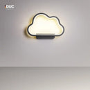GobekUsa Clouds Wall Lamp: Modern Nordic Kids' Room Sconce – Creative Boy/Girl Bedroom Lighting