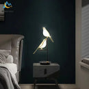 GobekUsa Crow LED Floor Lamp - Nordic Minimalist Magpie Bird Table Light