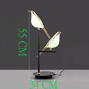 GobekUsa Crow LED Floor Lamp - Nordic Minimalist Magpie Bird Table Light