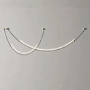 GobekUsa Designer Arc Line Restaurant Lighting Chandelier