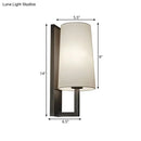 GobekUsa Modern Cone Wall Sconce in Chrome for Bedside Lighting