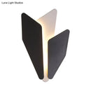 GobekUsa Contemporary Metal LED Wall Sconce in Black- Warm/White Light