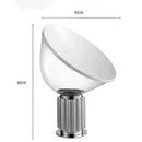 GobekUsa Glass Radar Shade LED Desk Lamp for Bedroom & Living Room Lighting