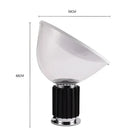 GobekUsa Glass Radar Shade LED Desk Lamp for Bedroom & Living Room Lighting