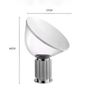GobekUsa Glass Radar Shade LED Desk Lamp for Bedroom & Living Room Lighting
