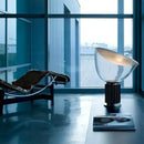 GobekUsa Glass Radar Shade LED Desk Lamp for Bedroom & Living Room Lighting