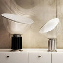 GobekUsa Glass Radar Shade LED Desk Lamp for Bedroom & Living Room Lighting