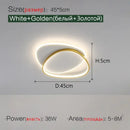 GobekUsa LED Ceiling Lamp for Bedroom, Modern & Romantic Nordic Design for Master Bedroom & Study Room.