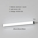 Modern black and white rectangular led wall lamp bedroom light fixture by Decorbites
