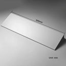 GobekUsa Modern Black and White Wall-Mounted Organizer Shelf