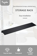 GobekUsa Modern Black and White Wall-Mounted Organizer Shelf