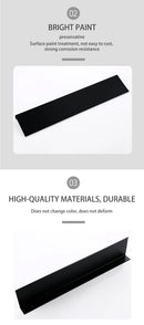 GobekUsa Modern Black and White Wall-Mounted Organizer Shelf