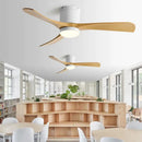 GobekUsa 46In LED Ceiling Fan Light with Control for Household Bedrooms