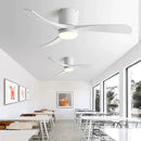 GobekUsa 46In LED Ceiling Fan Light with Control for Household Bedrooms