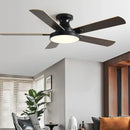 GobekUsa 56" Low Floor Ceiling Fan Light | Indoor Living Room Chandelier | Modern Design