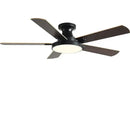 GobekUsa 56" Low Floor Ceiling Fan Light | Indoor Living Room Chandelier | Modern Design