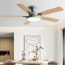 GobekUsa 56" Low Floor Ceiling Fan Light | Indoor Living Room Chandelier | Modern Design
