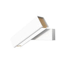 GobekUsa Rotatable LED Sconce Lamp: Modern Aluminum Wall Mounted Lighting in Warm/White Light - Black/White-Wood Finish