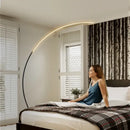 GobekUsa Arc RGB LED Corner Floor Lamp for Dining Living Room Decor