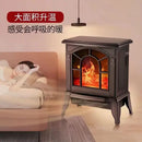 GobekUsa 3D Flame Electric Fireplace Heater | Instant Heat | Wide-Area Airflow | Modern Home Stove