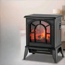 GobekUsa 3D Flame Electric Fireplace Heater | Instant Heat | Wide-Area Airflow | Modern Home Stove