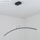 GobekUsa Modern Arched LED Pendant Light - Acrylic Dining Room Island Lighting
