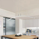 GobekUsa Modern Arched LED Pendant Light - Acrylic Dining Room Island Lighting