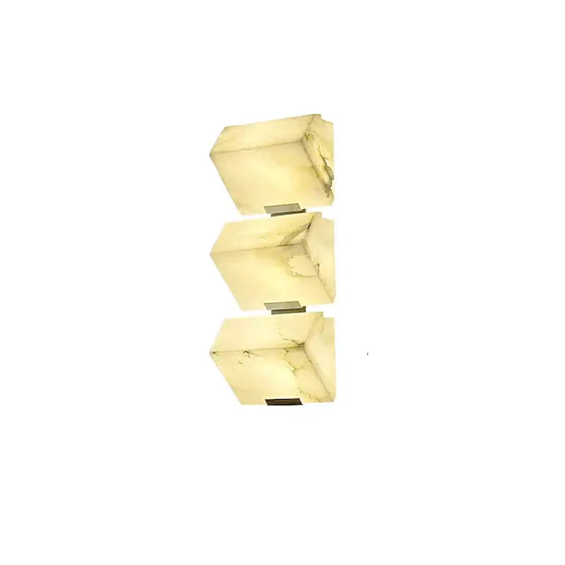 GobekUsa Art Deco Marble Cube LED Wall Light, photo 5 of 12