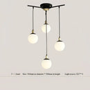 GobekUsa Art Glass Ball Molecule Chandelier for Living Room, Children's Room, Study & Home Decor